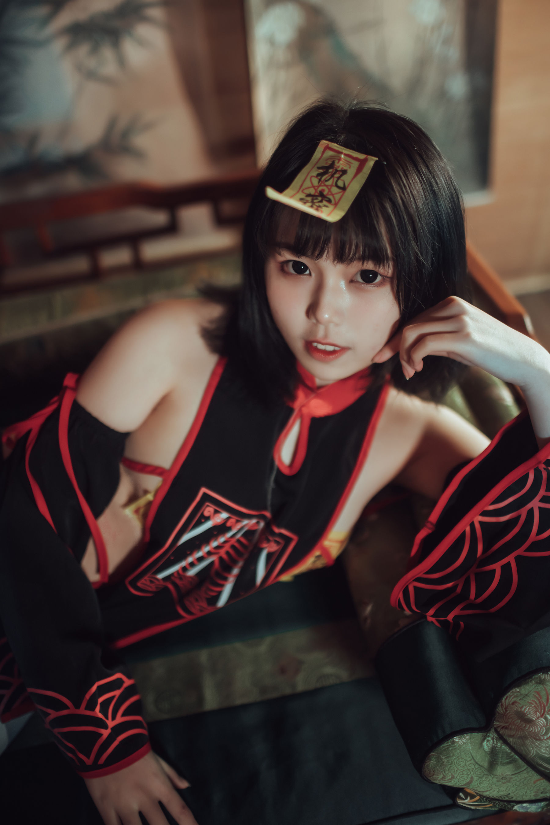 [Cosplay] 七月喵子 - 小僵尸 - Cos糖心-Cos糖心
