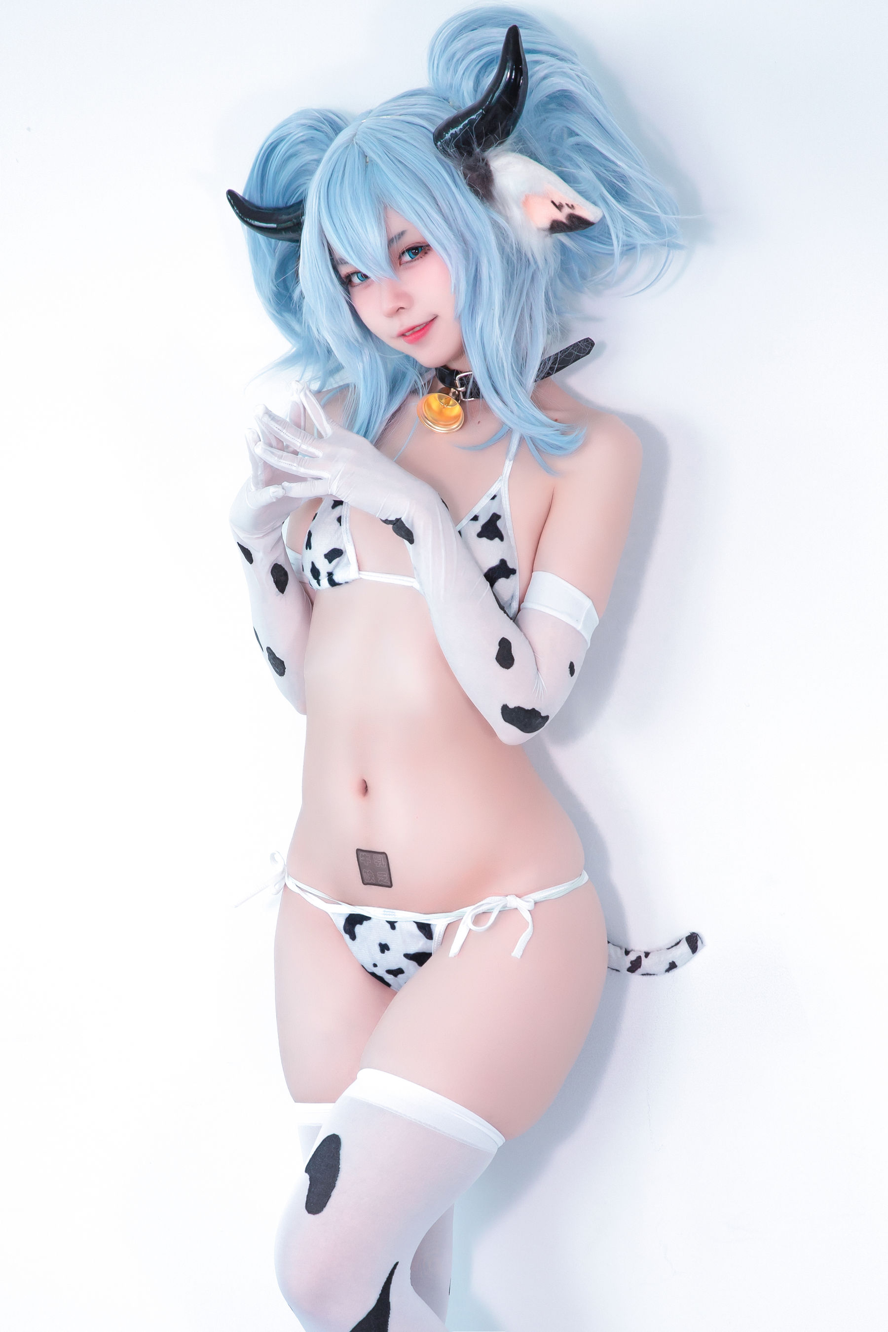 [网红COSER写真] 动漫博主G44不会受伤 - PA-15 奶牛 套图 - Cos糖心-Cos糖心