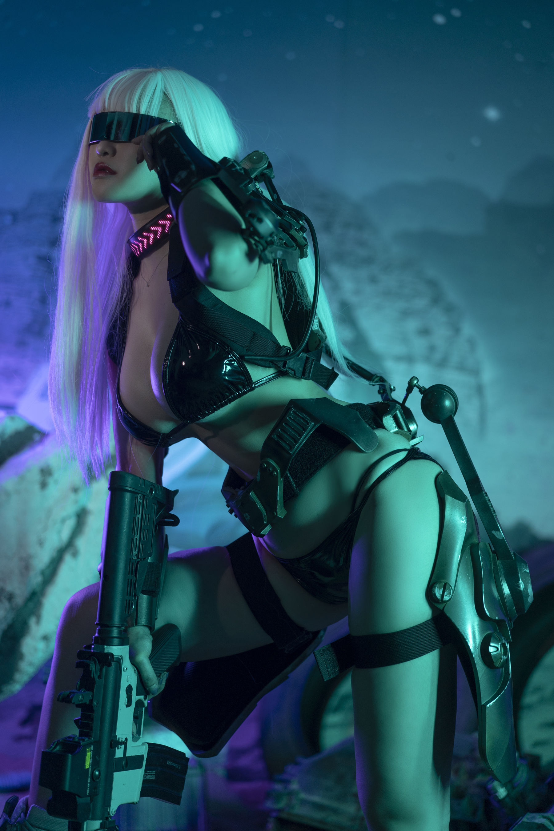 [网红COSER写真] 动漫博主脱尾巴Mizuki - 赛博朋克2021 套图 - Cos糖心-Cos糖心