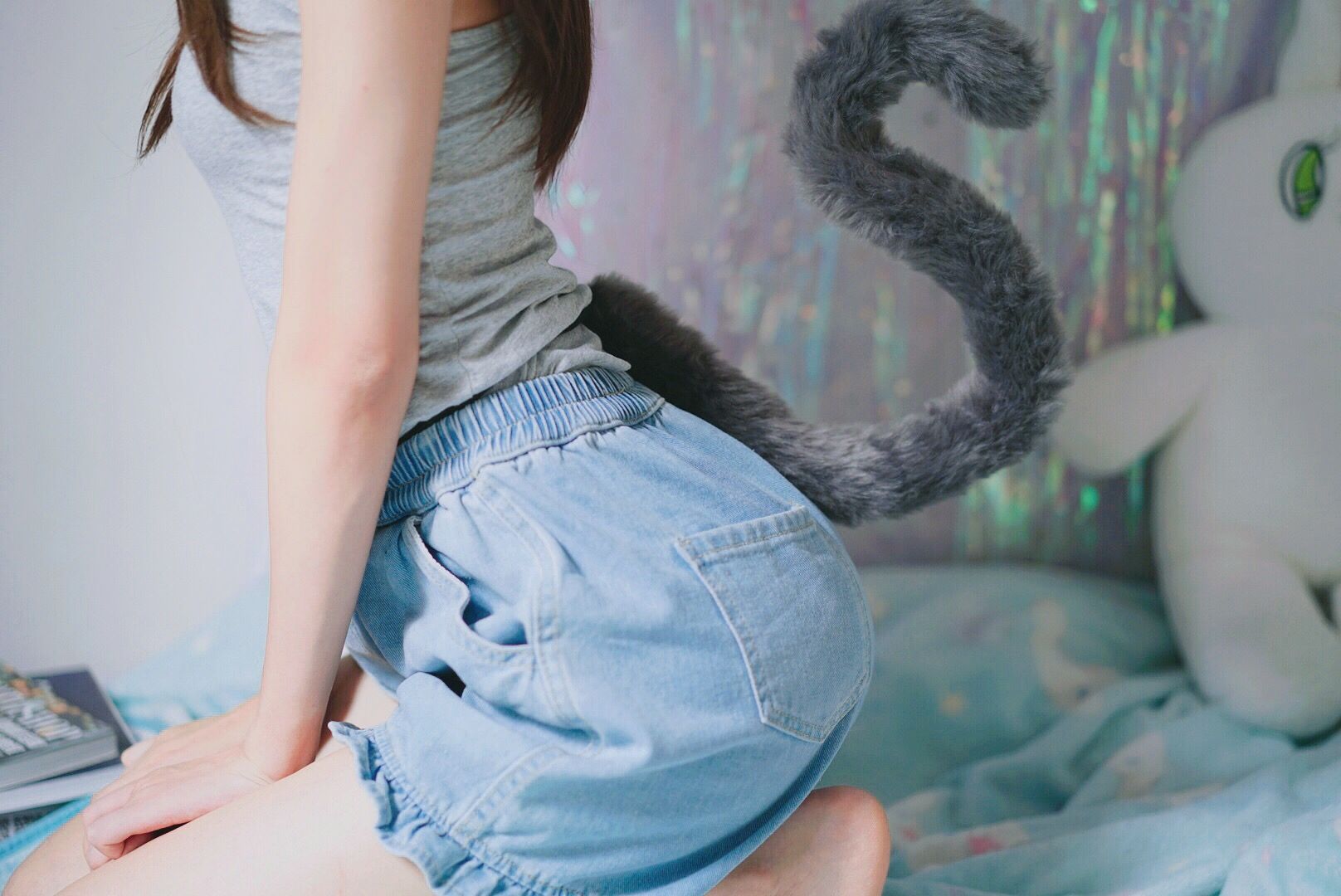 [网红COSER写真] 萌妹子眼酱大魔王w - 灰尾猫系 - Cos糖心-Cos糖心