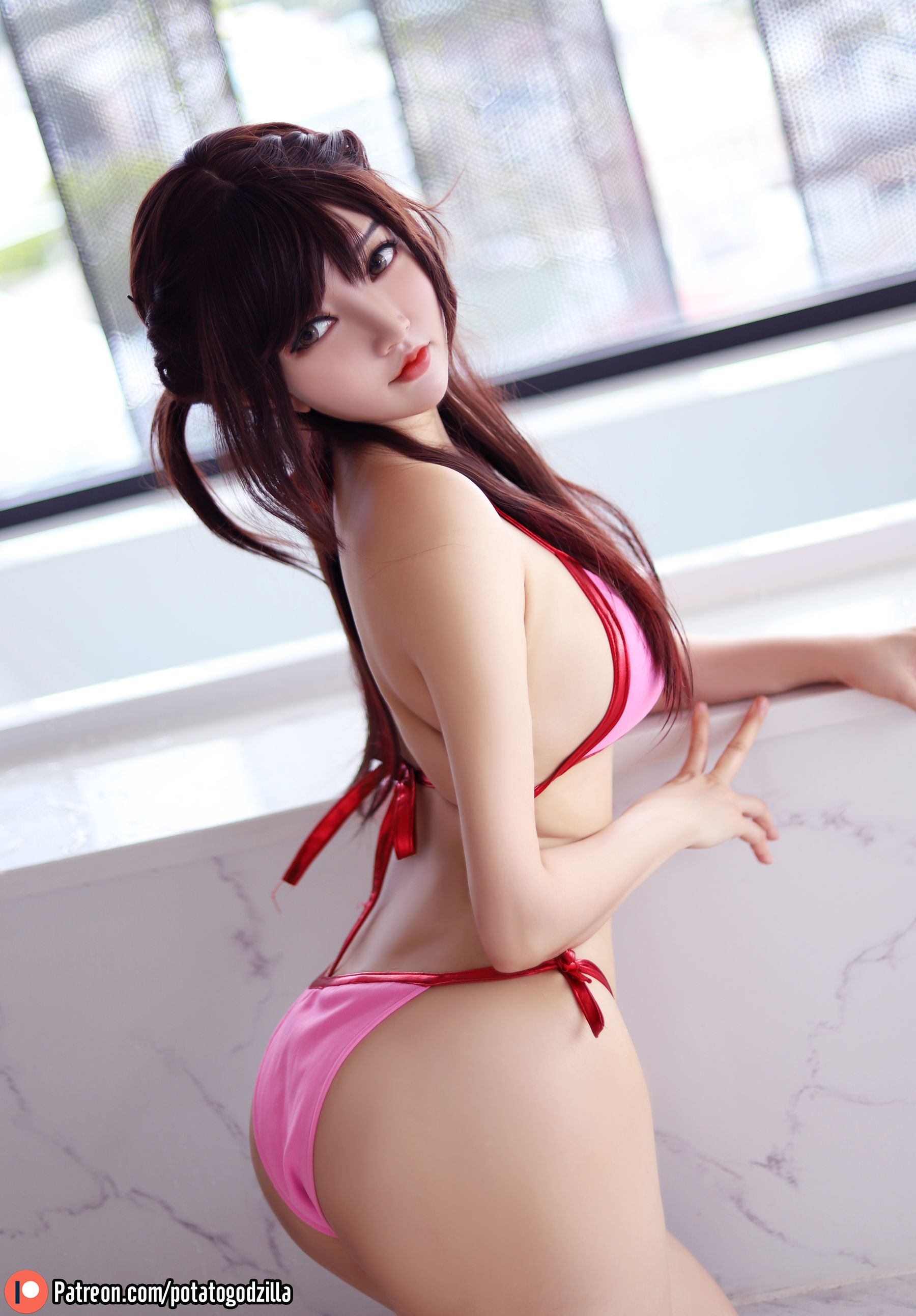 Coser小姐姐Potato Godzilla - Chizuru 写真套图 - Cos糖心-Cos糖心