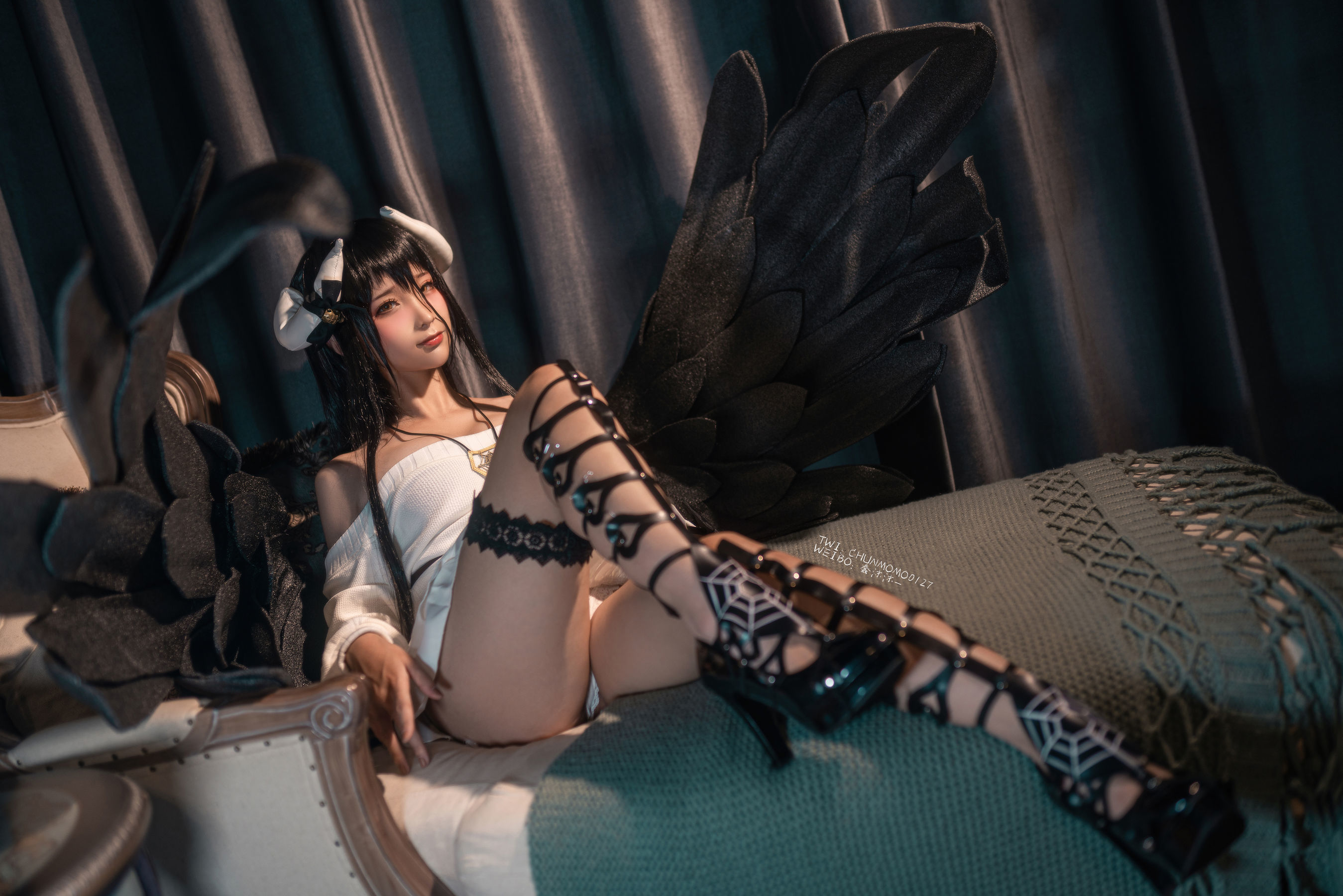 [网红COSER] 蠢沫沫 - 雅儿贝德毛衣 写真集 - Cos糖心-Cos糖心
