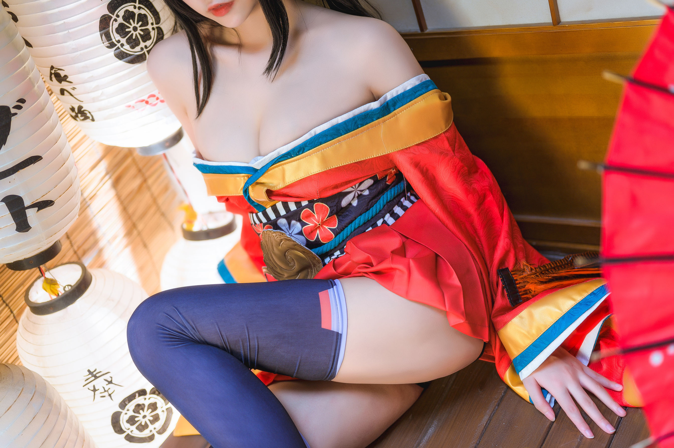 [COS福利] 微博妹子Momoko葵葵 - 大凤之和服 - Cos糖心-Cos糖心