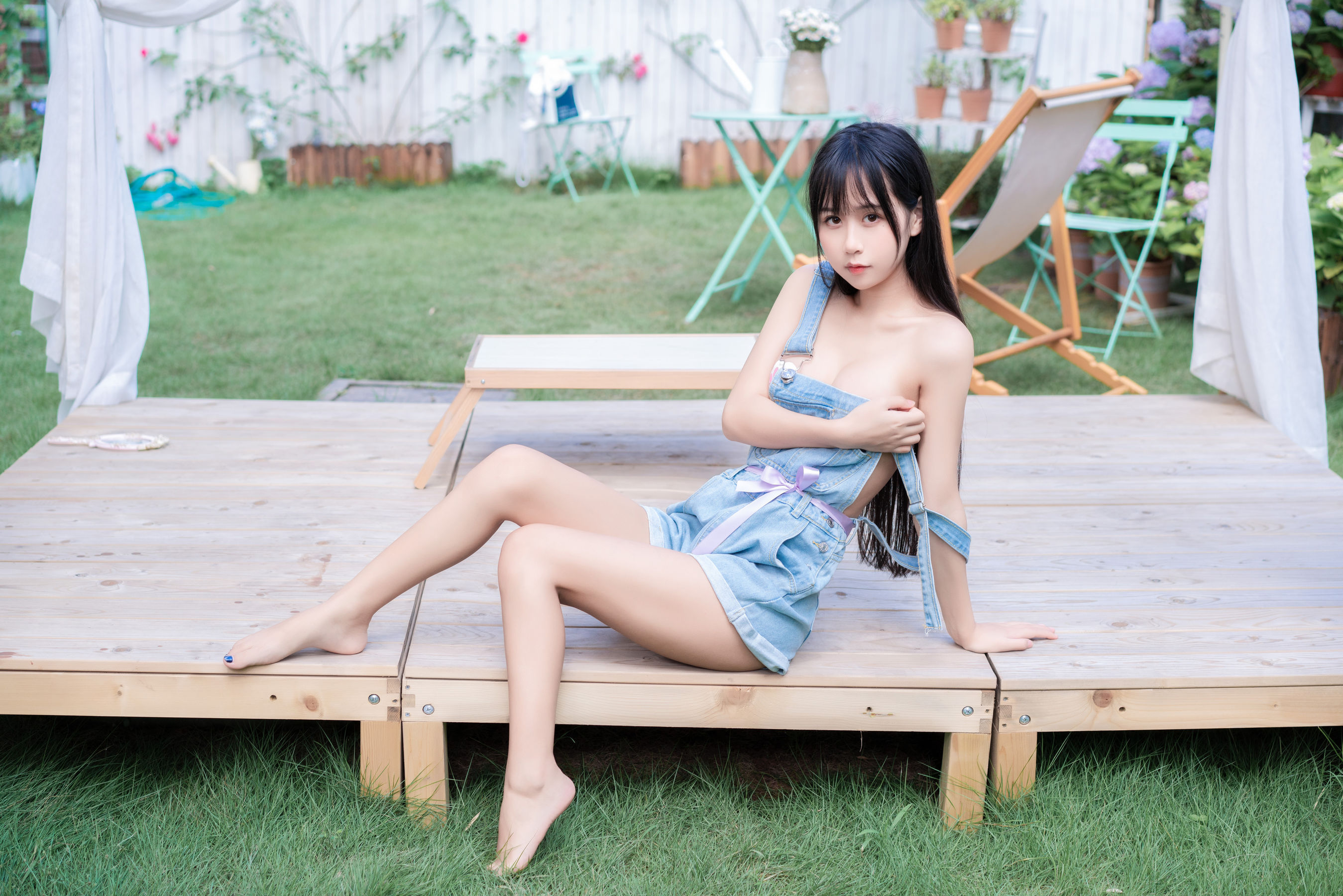 [COS福利] 萌芽儿o0 - 西瓜与夏天 写真套图 - Cos糖心-Cos糖心